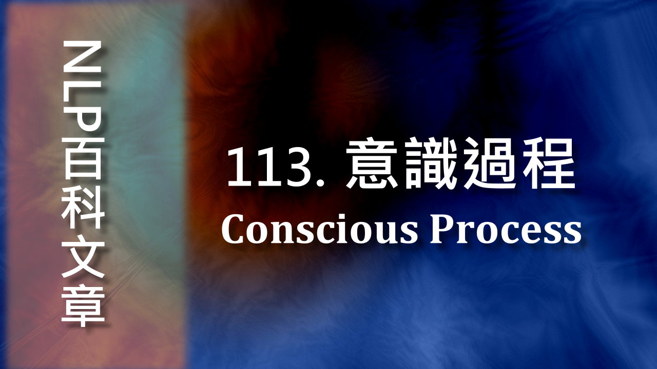 113. 意識過程（Conscious Process）
