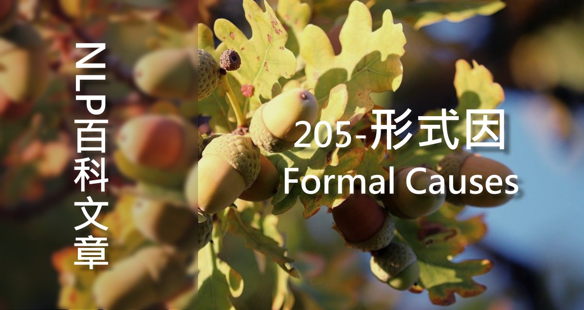 205-形式因（Formal Causes）